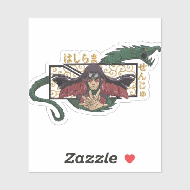 🌿 Forest Guardian Sticker – Anime-Inspired Warrio (Sheet)