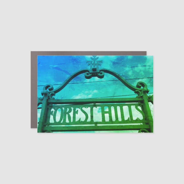 Forest Hills, Queens, NYC Car Magnet (Front)