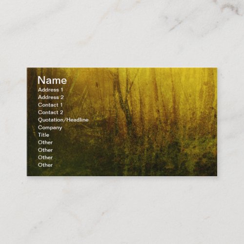 Forest II Business Cards