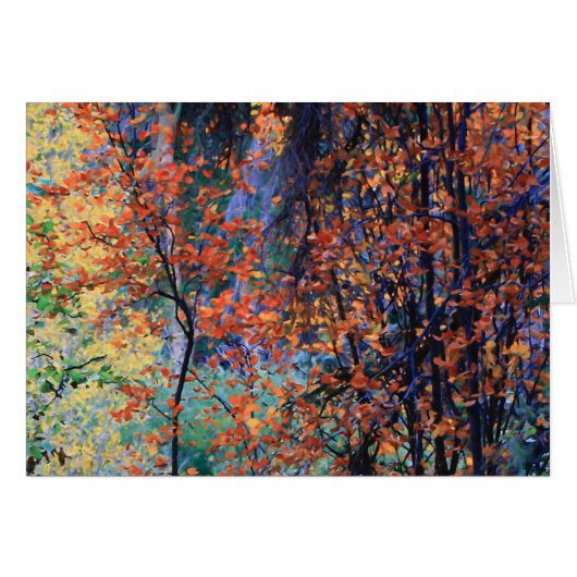 Forest in Autumn Cards (Front Horizontal)