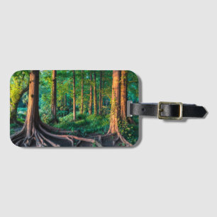 Forest in Summer Luggage Tag