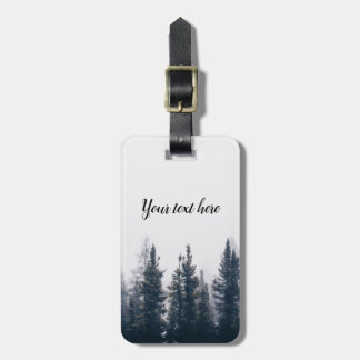 Forest in the Mist Luggage Tag