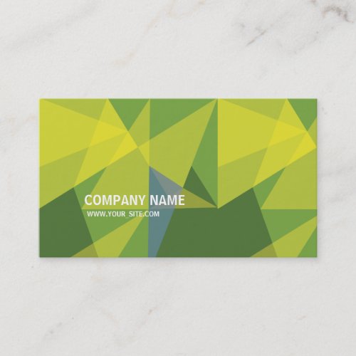 Forest Inspiration Modern Elegant Company Business Card