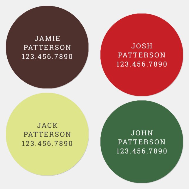 Forest Iron-On Laundry Safe Clothing Kids' Kids' Labels (Group)