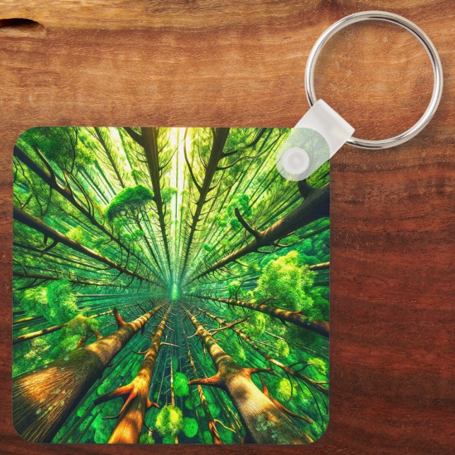 Forest Keychain (Back)