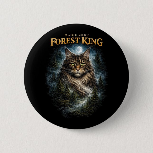 Forest King Button (Front)
