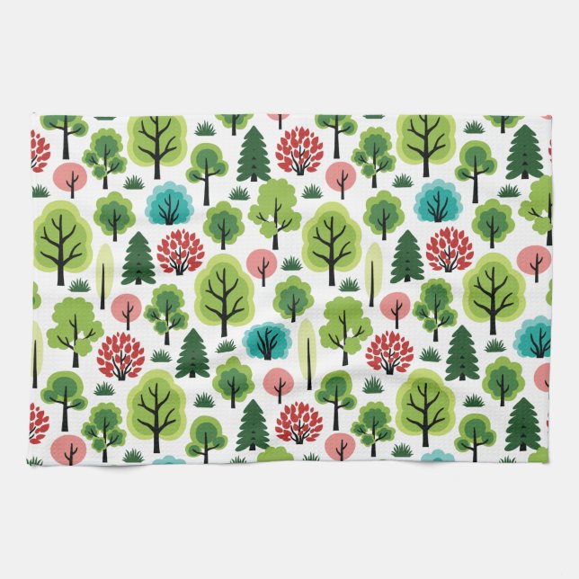 Forest Kitchen Towel (Horizontal)