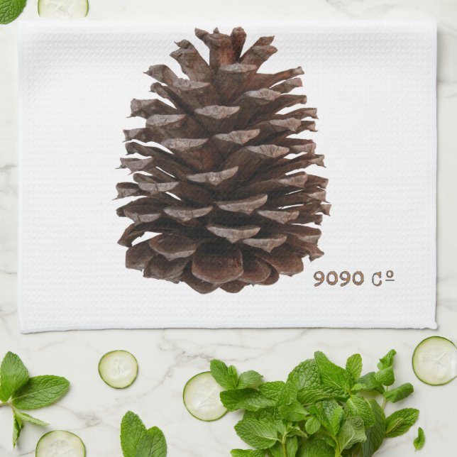 Forest Kitchen Towel (Folded)