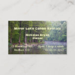 Forest Lake Business Card at Zazzle