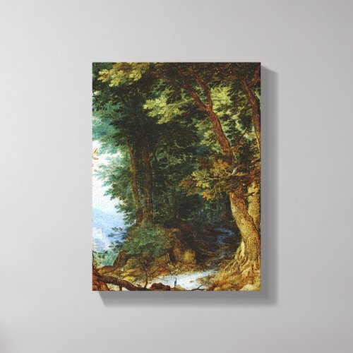 Forest landscape canvas print