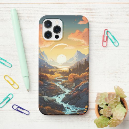 Forest Landscape In The Morning iPhone 12 Pro Case