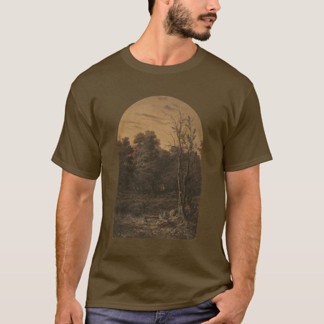 Forest Landscape T-Shirt (Front)