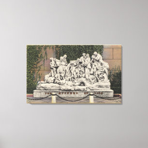 Forest Lawn Memorial Park, Mystery of Life Canvas Print