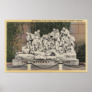 Forest Lawn Memorial Park, Mystery of Life Poster