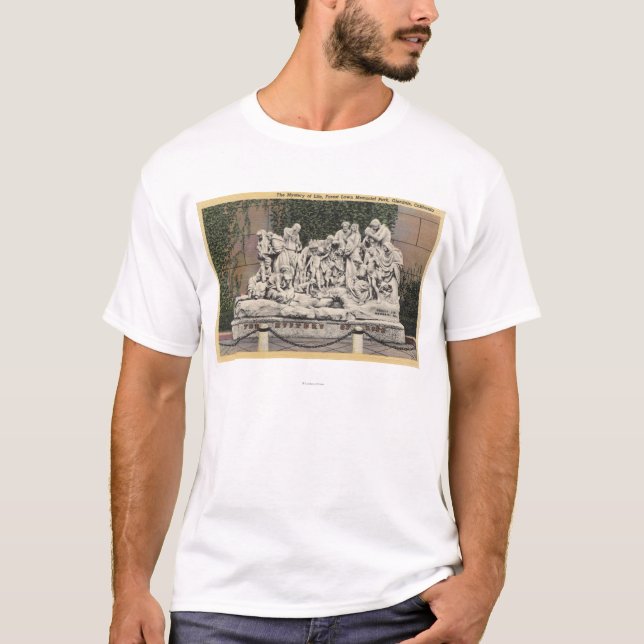 Forest Lawn Memorial Park, Mystery of Life T-Shirt (Front)