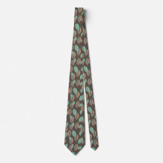 forest leaves tie
