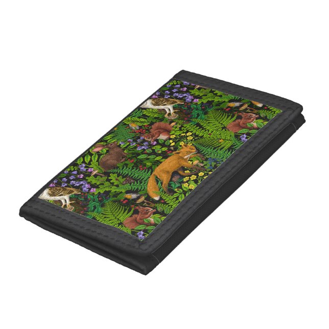 Forest life trifold wallet (Bottom)