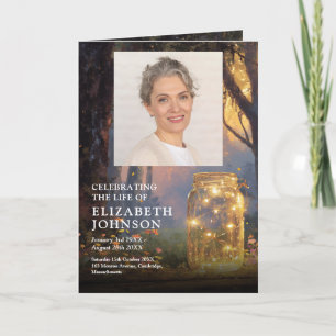 Forest Lights Funeral Memorial Order Of Service Program