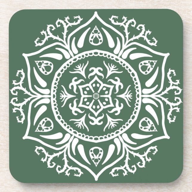 Forest Mandala Coaster (Front)