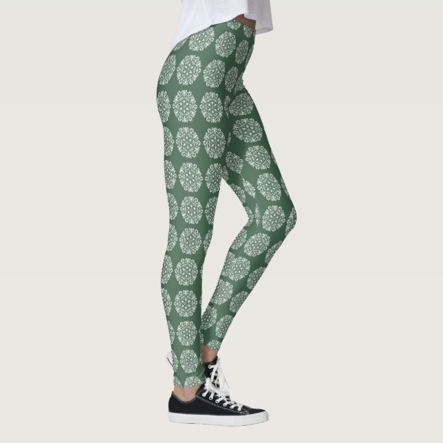 Forest Mandala Leggings (Right)