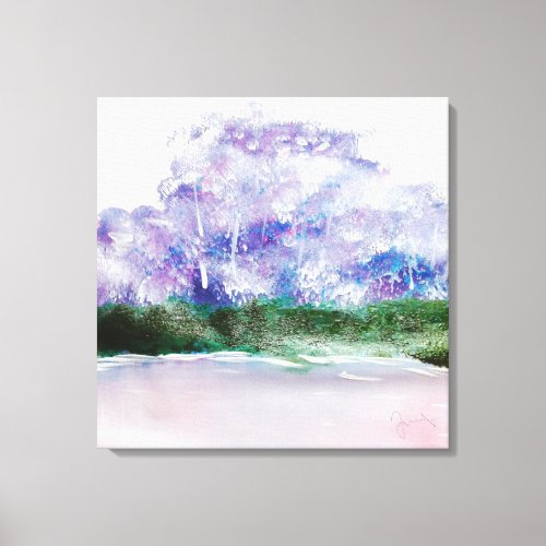 Forest Meditation  Canvas Print