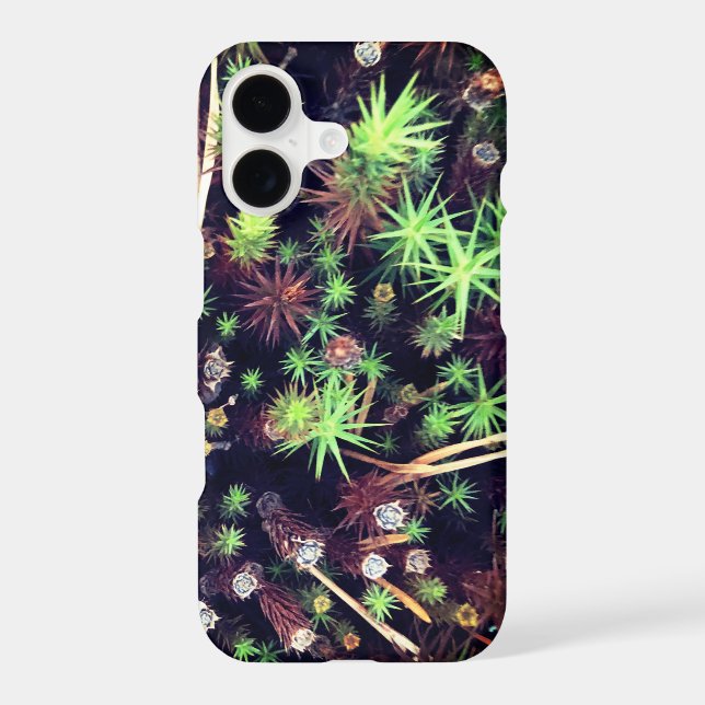 Forest moss iPhone case (Back)