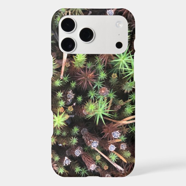 Forest moss iPhone case (Back)