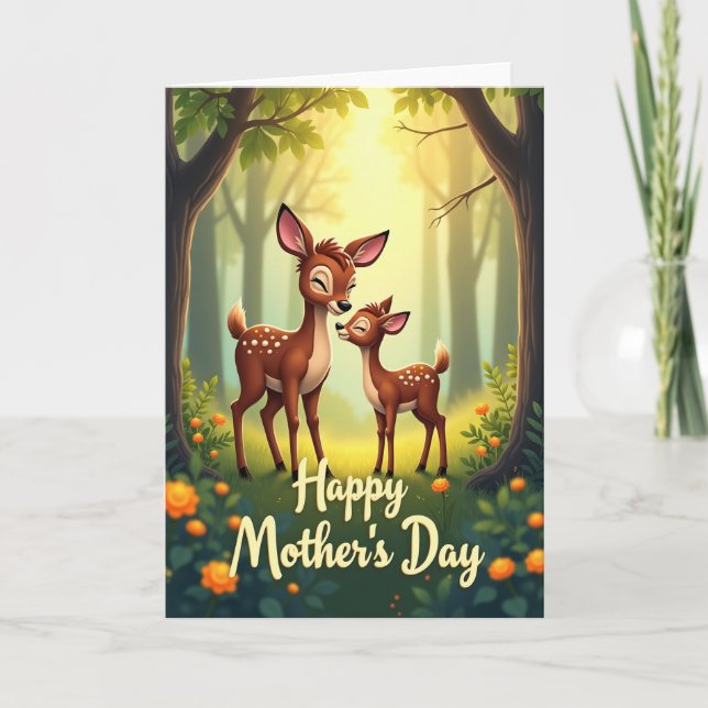 Forest Mother Love Day Card (Front)