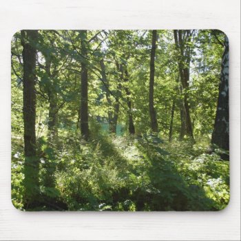 Forest Mousepad by pulsDesign at Zazzle