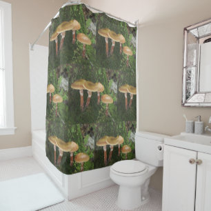Forest Mushrooms Shower Curtain