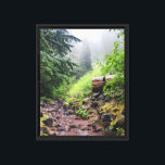 Forest Nature Canvas Print<br><div class="desc">Nature speaks of God's creation, and is so special to me. My husband and I love spending time outdoors, exploring new hiking trails, and worshiping our Creator through praise in nature. This particular photo was taken on the Comet Falls and Van Trump Trailhead in Mount Rainier, during a very misty...</div>
