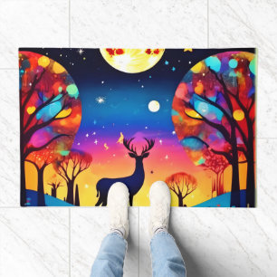 Forest Night Glow Doormat