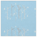 Forest of Birch Trees Fabric