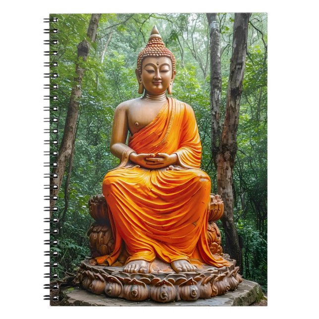 Forest of Calm: The Buddha's Sanctuary Notebook (Front)