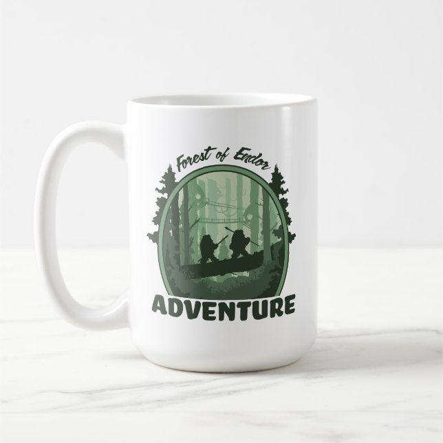 Forest of Endor Adventure Coffee Mug (Left)