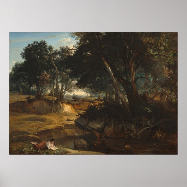  Forest of Fontainebleau Poster (Front)