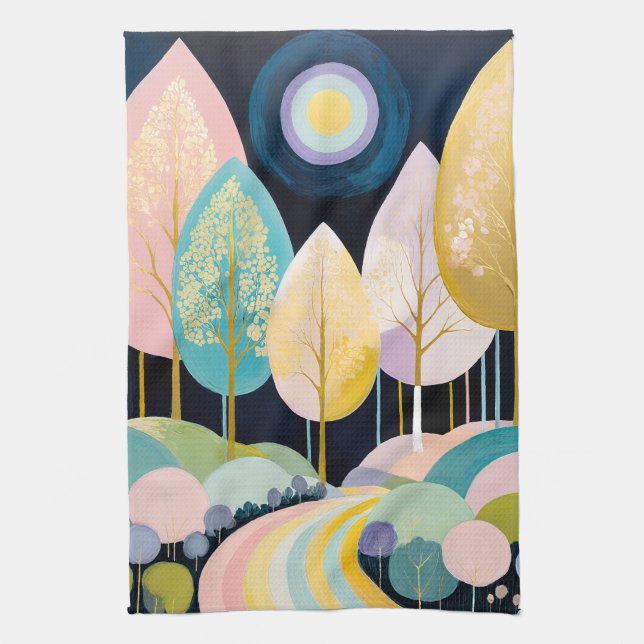 Forest of Lumina Kitchen Towel (Vertical)
