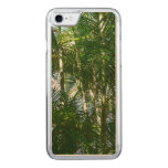 Forest of Palm Trees Tropical Green Carved iPhone 7 Case