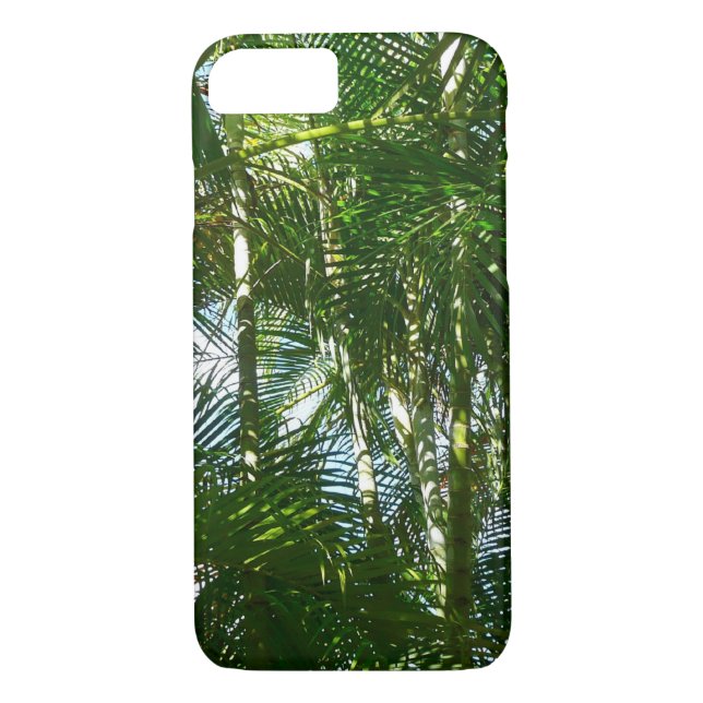 Forest of Palm Trees Tropical Nature Case-Mate iPhone Case (Back)