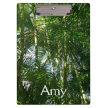 Forest of Palm Trees Tropical Nature Clipboard