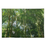 Forest of Palm Trees Tropical Nature Cloth Placemat