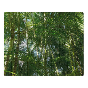 Forest of Palm Trees Tropical Nature Jigsaw Puzzle