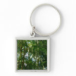 Forest of Palm Trees Tropical Nature Keychain