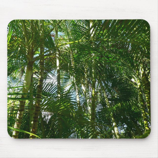 Forest of Palm Trees Tropical Nature Mouse Pad (Front)