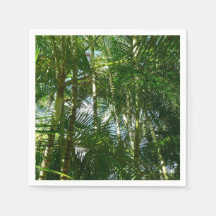 Forest of Palm Trees Tropical Nature Paper Napkins