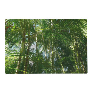 Forest of Palm Trees Tropical Nature Placemat