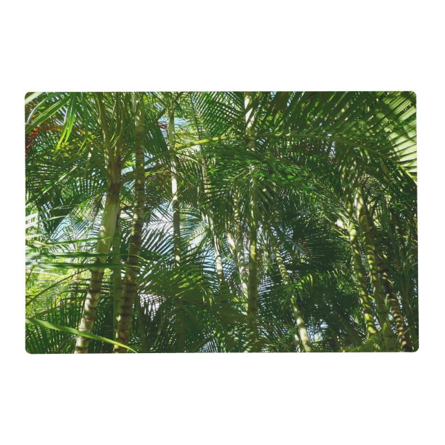 Forest of Palm Trees Tropical Nature Placemat (Front)