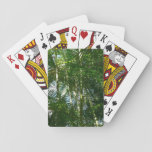 Forest of Palm Trees Tropical Nature Poker Cards