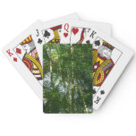 Forest of Palm Trees Tropical Nature Poker Cards