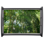 Forest of Palm Trees Tropical Nature Serving Tray